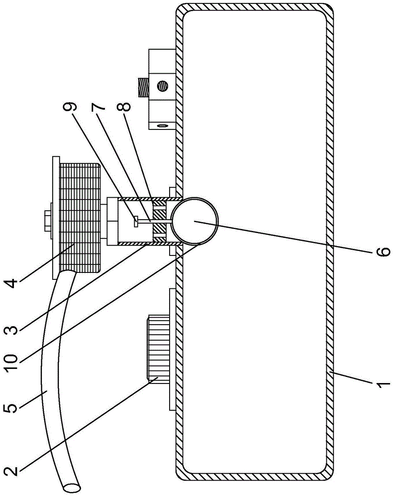 Fuel tank with refueling function separated from respiration function