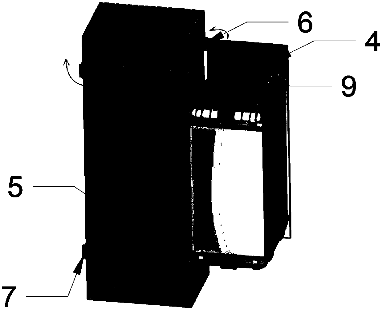 Opening and closing device