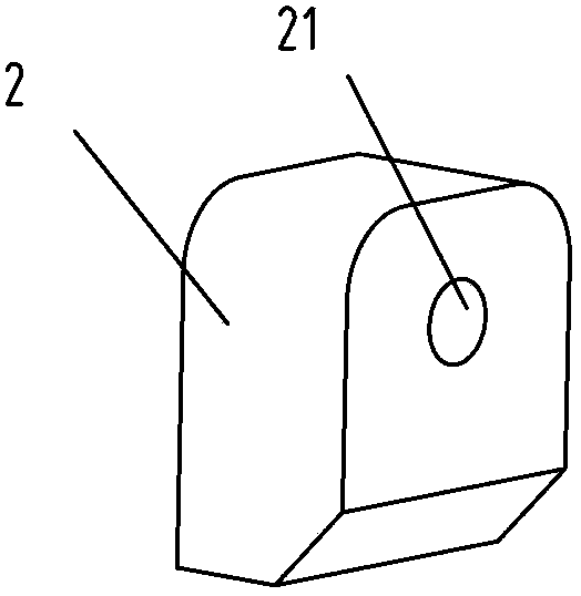 Processing method for welding supports on irregular plate