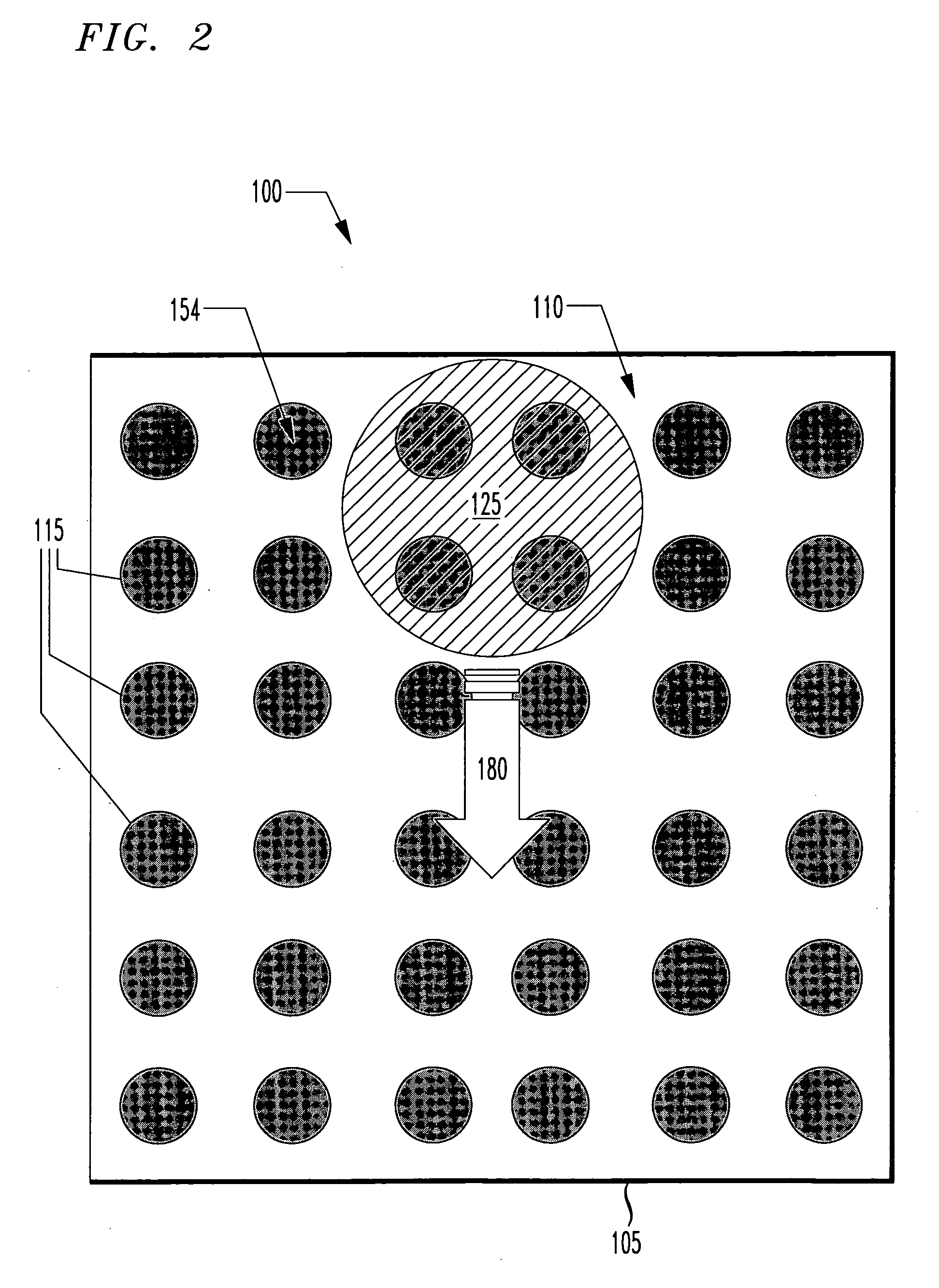 Heat-induced transitions on a structured surface