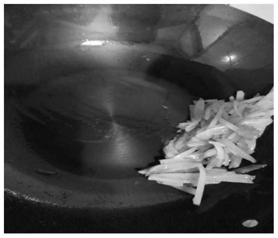 A non-stick, puncture-resistant and high thermal conductivity surface treatment process for uncoated carbon steel wok pans