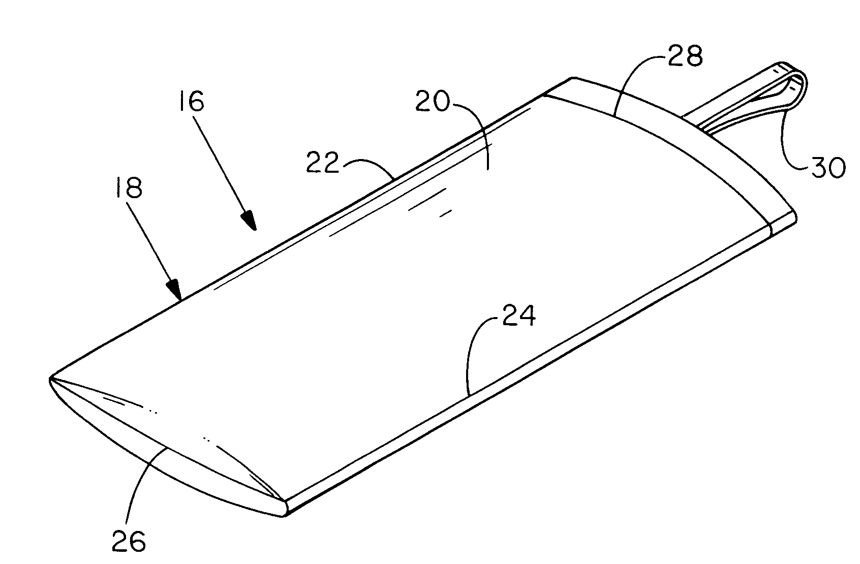 Moisture and odor adsorbing insert