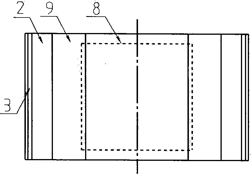 Flow guiding device of vertical axis tidal current generator