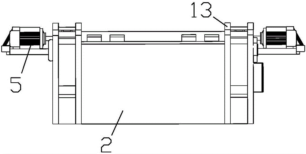 Self-moving type vehicular bridge for striding over belt conveyors