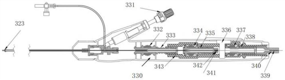 Medical device implantation unit