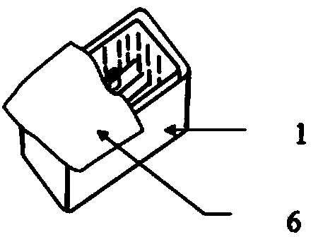 Device and method for portunus trituberculatus trotline type single body floating basket cultivation