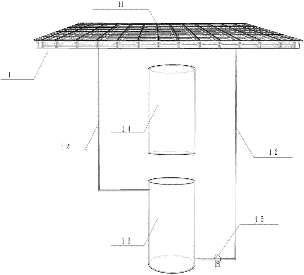 Solar low-temperature-difference power generation device