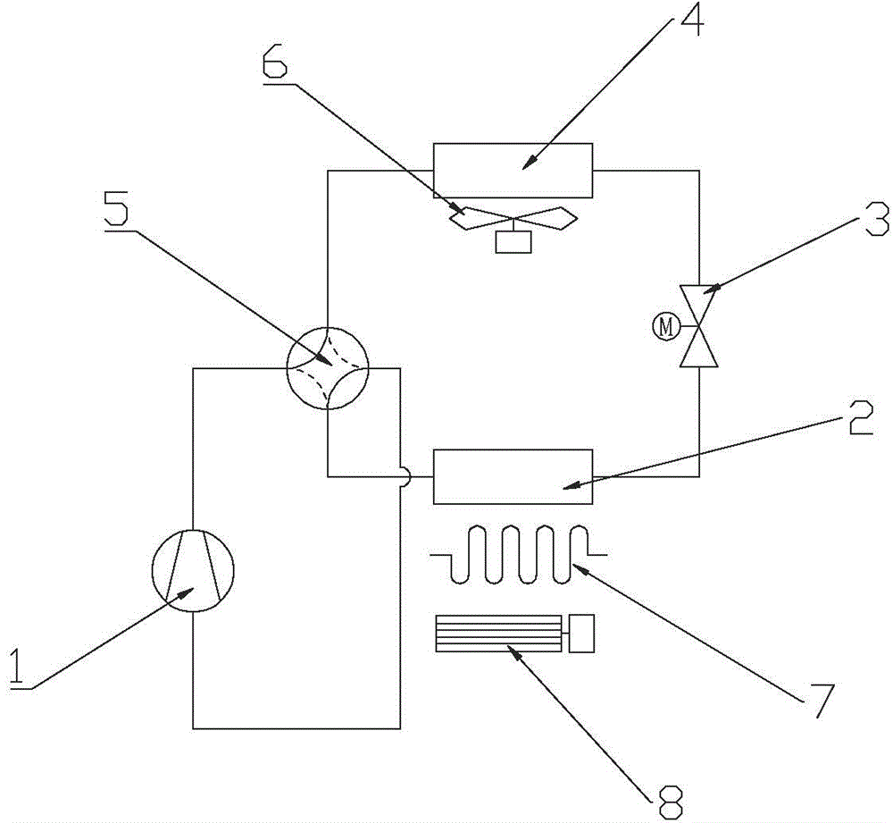 Dehumidification control method for air conditioner