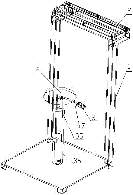 Shoulder rehabilitation training robot with three degrees of freedom