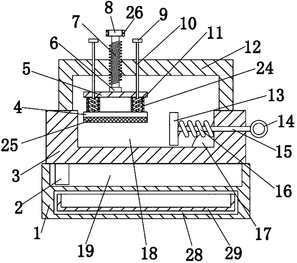 Straight line cutting machine applicable to bamboo and wood products