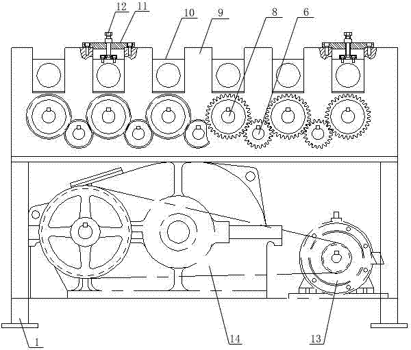 Semi-circle pipe forming and bending device