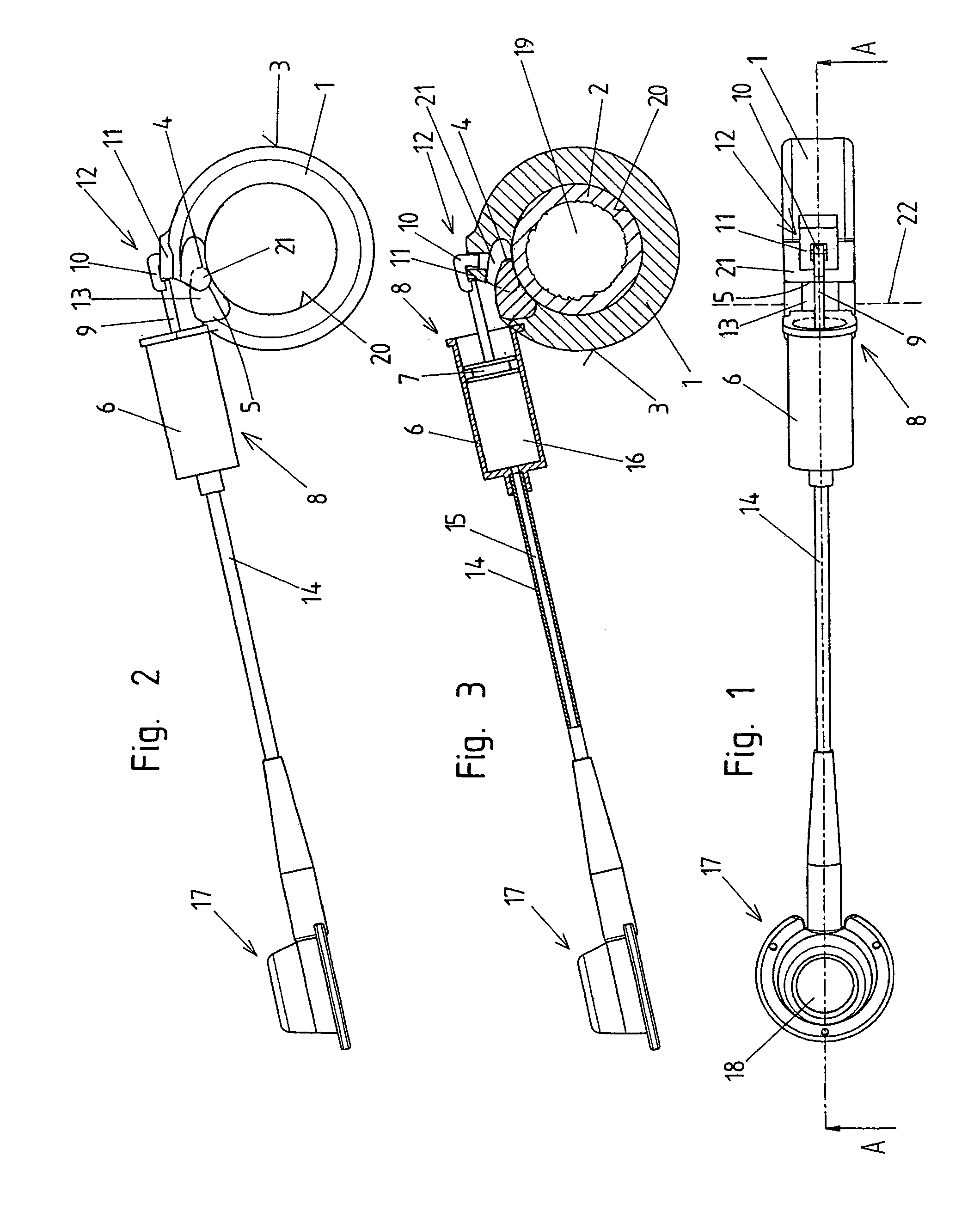 Device for generating an artificial constriction in the gastrointestinal tract