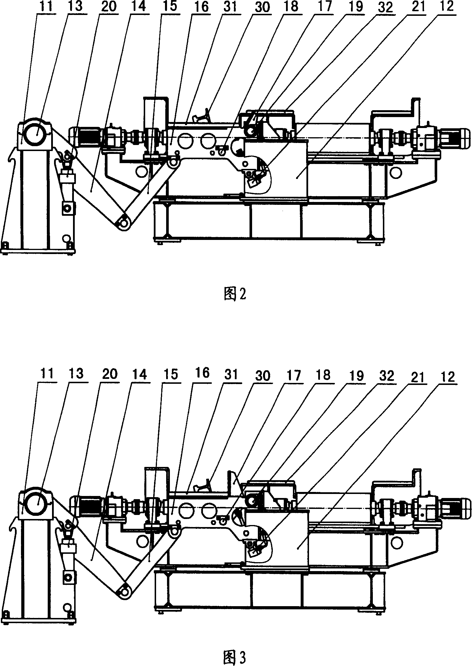 Steel turning machine