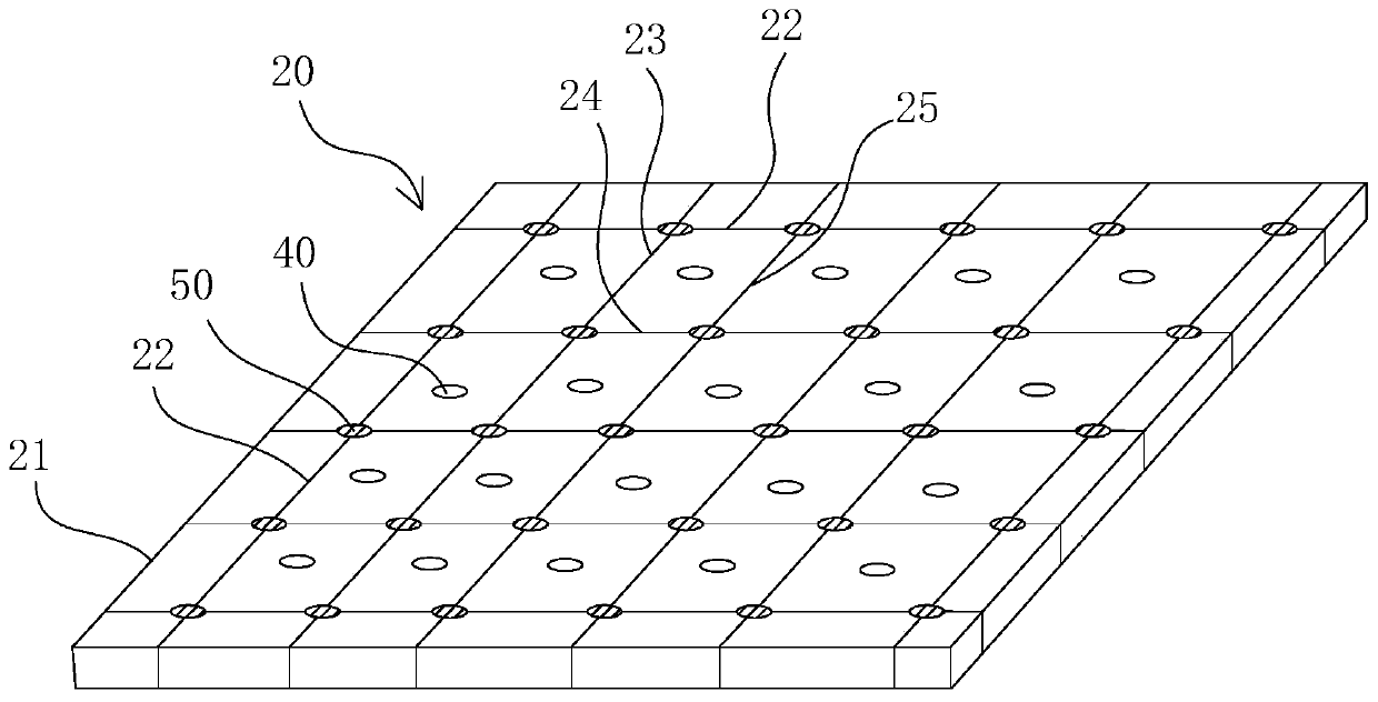 Microacupuncture needle paster for improving skin hyperplastic scars and preparation method of microacupuncture needle paster