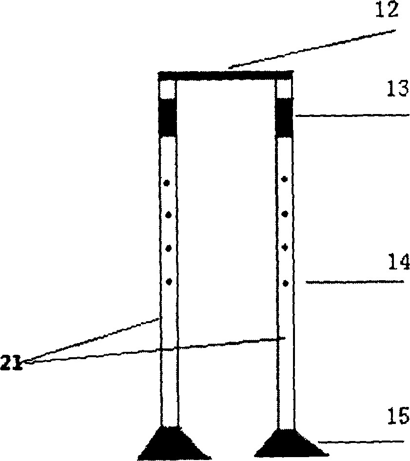 Suspensible lifting combined sheep teaching dissecting table