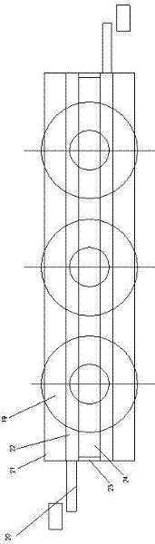 Wire reeling, unreeling and arranging device with multiple connected trays