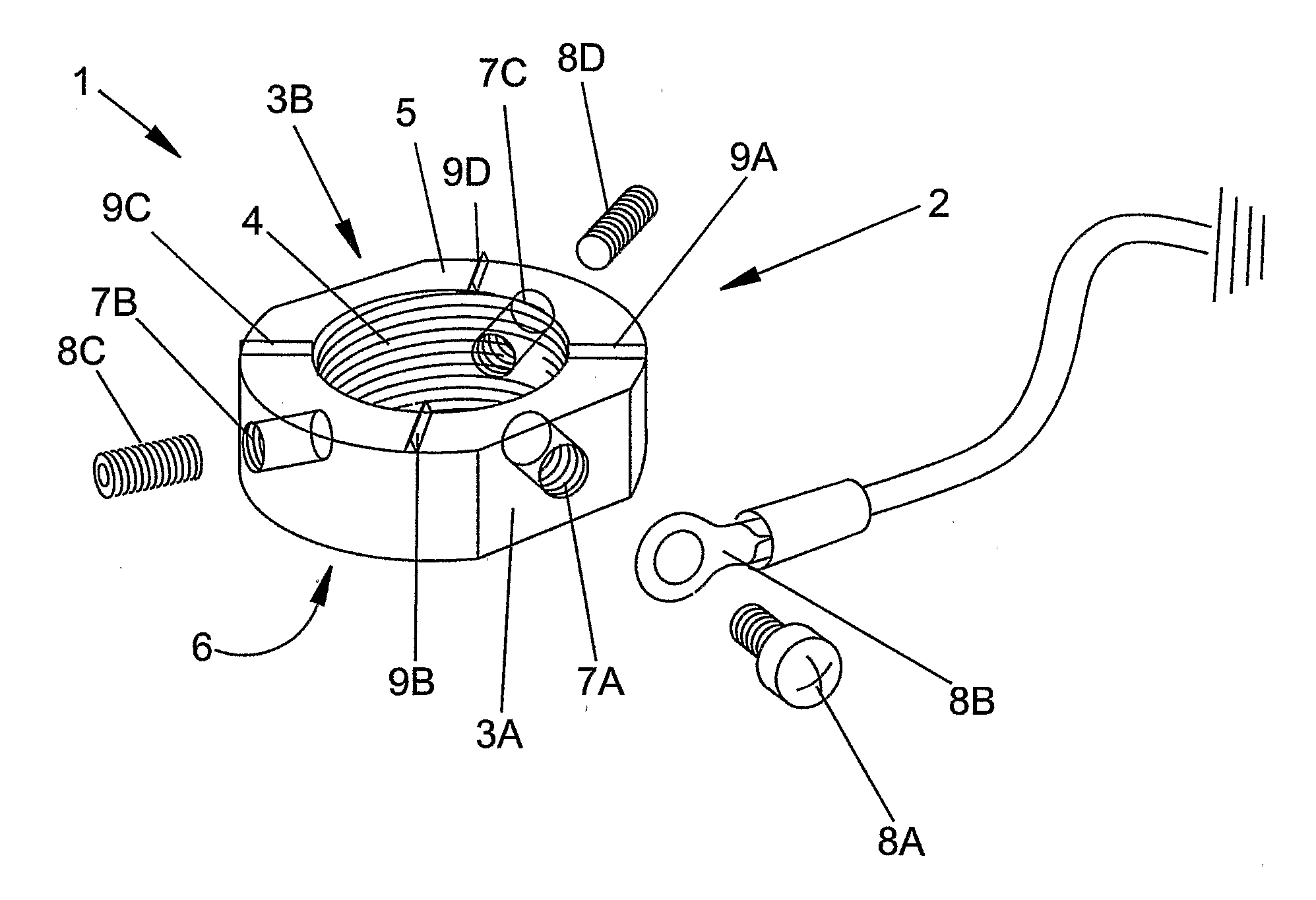 Electrical Earthing Nut