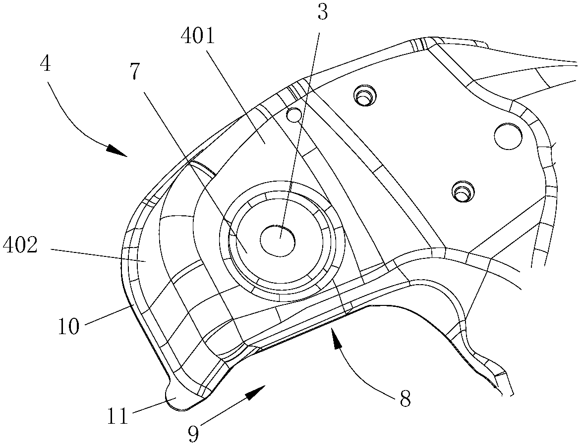 Vehicle auxiliary frame structure and mounting method thereof