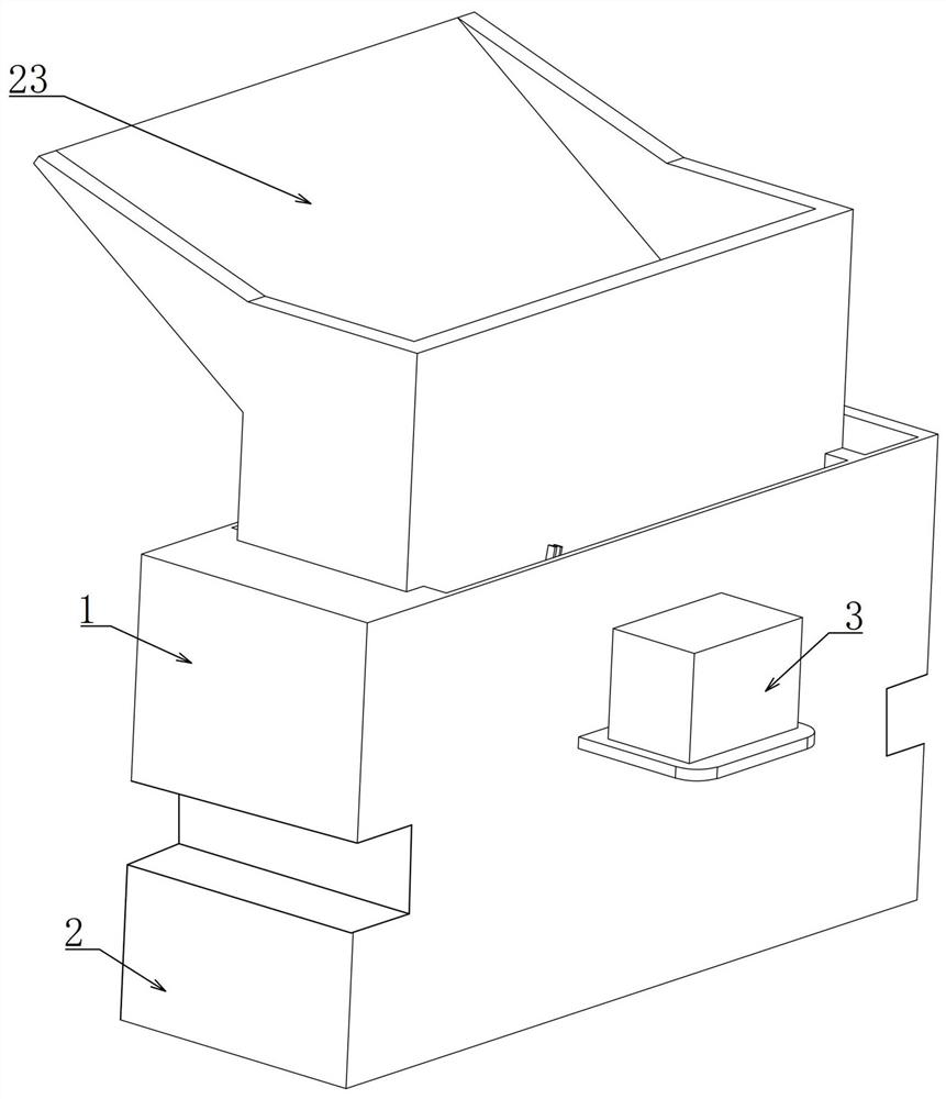 A vacuum atomization dust removal and recovery device for aluminum-based alloy powder