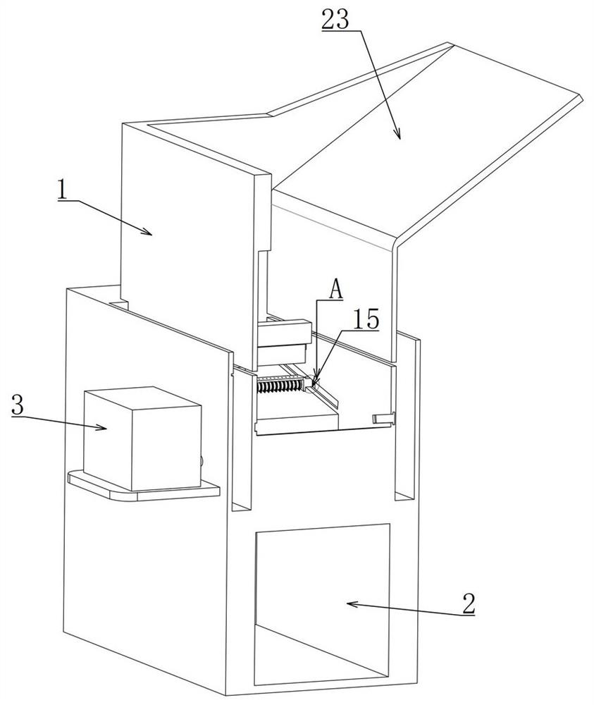 A vacuum atomization dust removal and recovery device for aluminum-based alloy powder