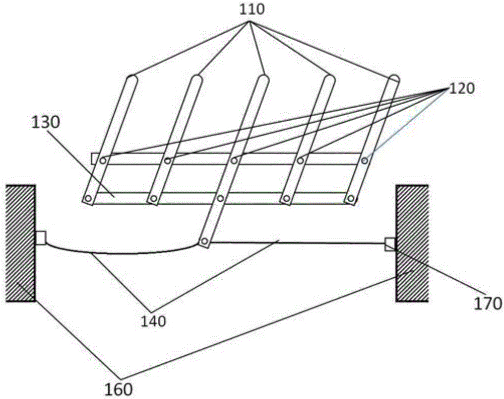 Vehicle-mounted air condition air sweeping device driven by electric control shape memory alloy