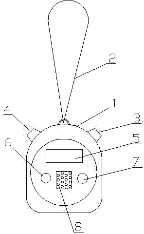 Medical chest-mounted call receiver