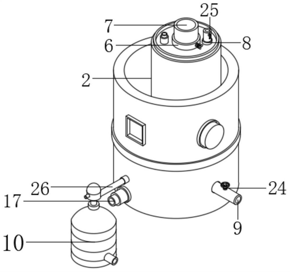 Method and equipment for eliminating white smoke of desulfurized flue gas