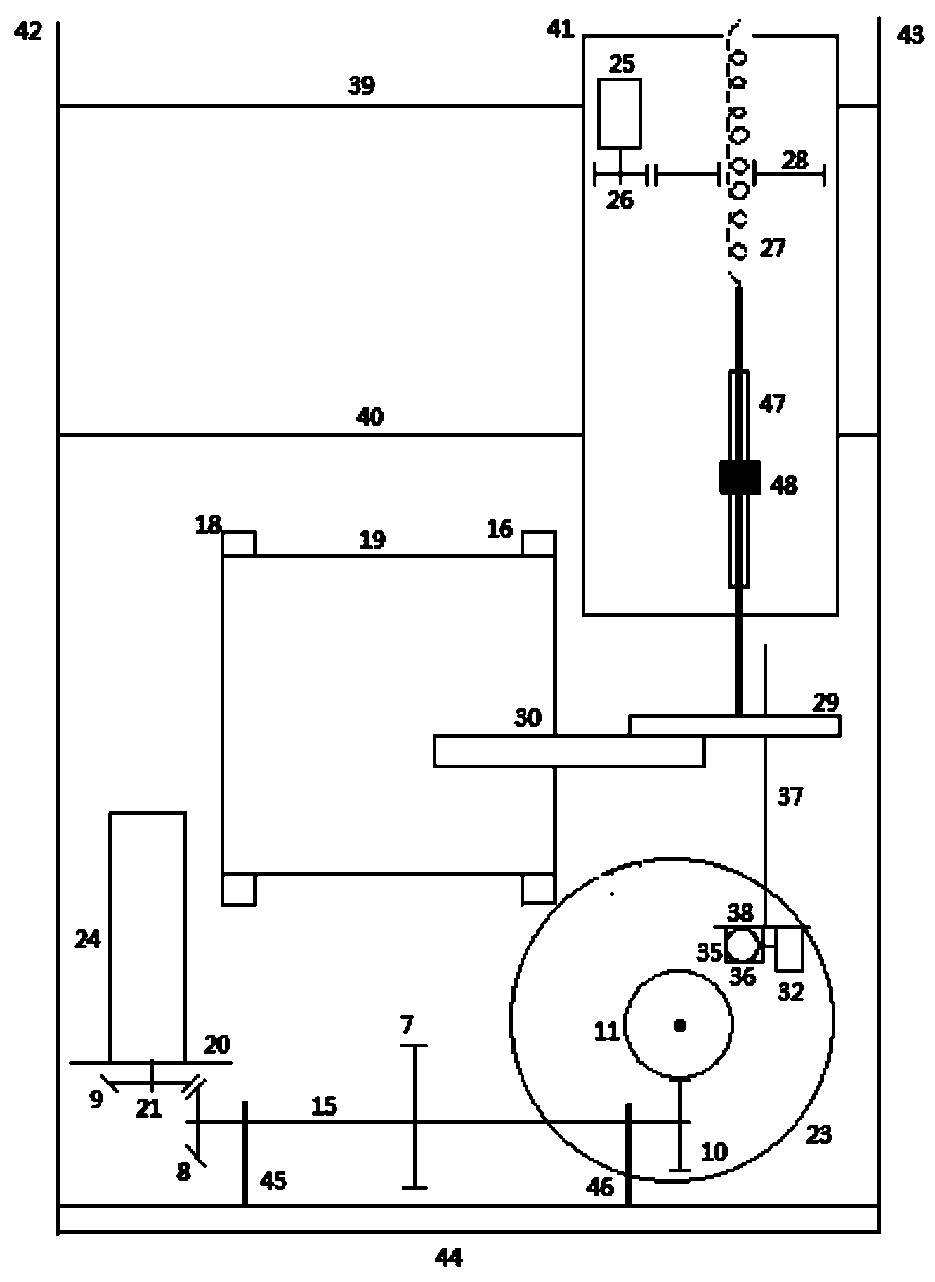 Study instrument of cam mechanism