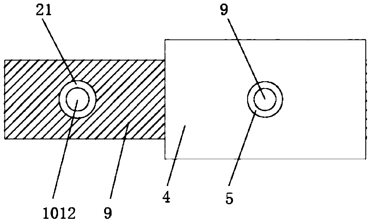 Buffer for subway rail