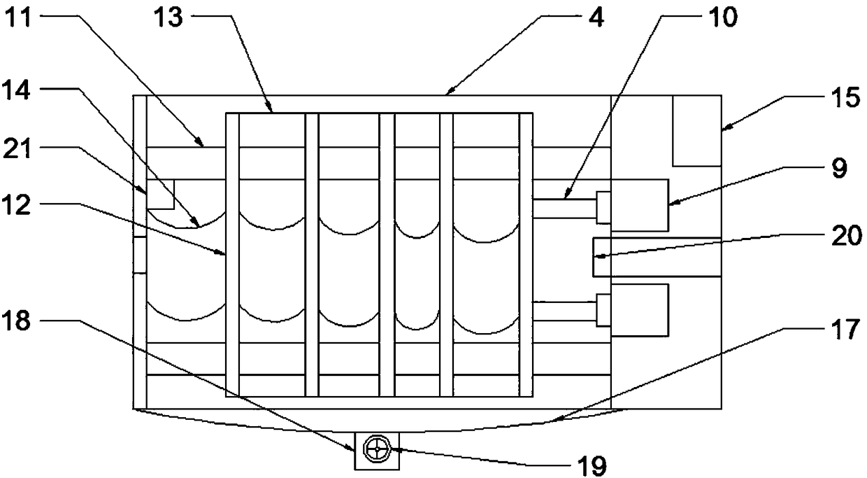 Vehicle-mounted main drive battery box airtightness detecting equipment