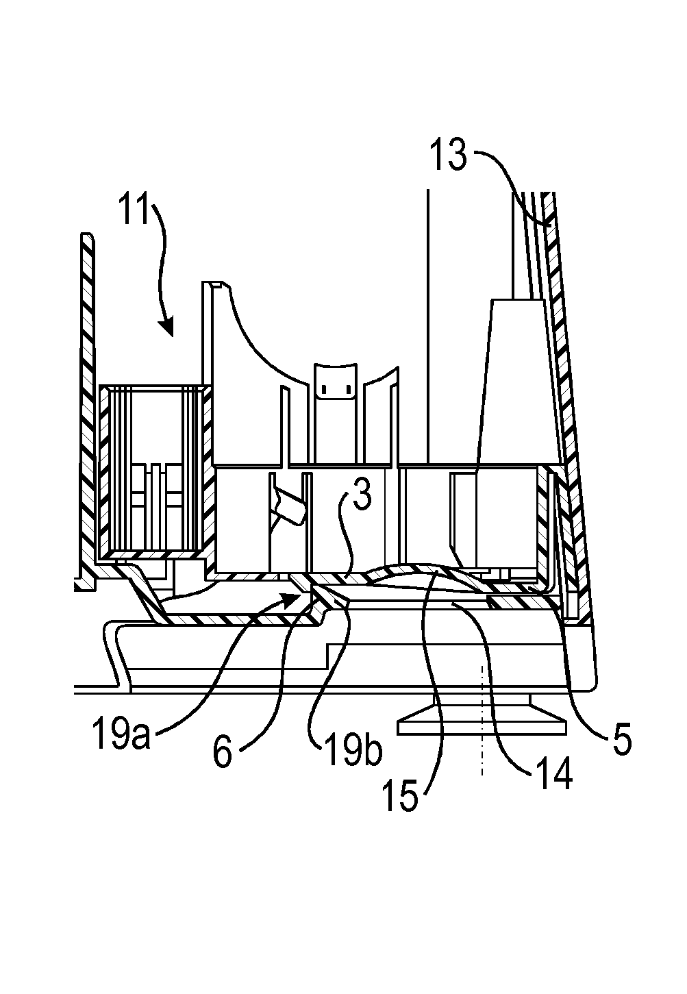 Kitchen appliance having tool drawer