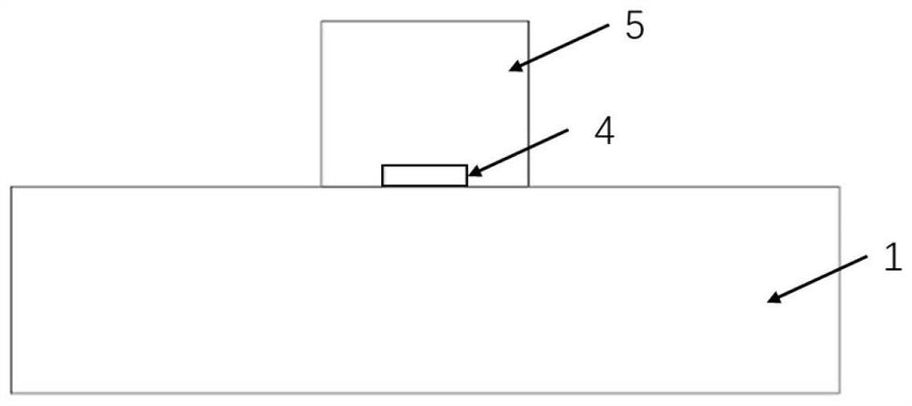 Preparation method for mode field conversion coupling structure and preparation structure of the mode field conversion coupling structure