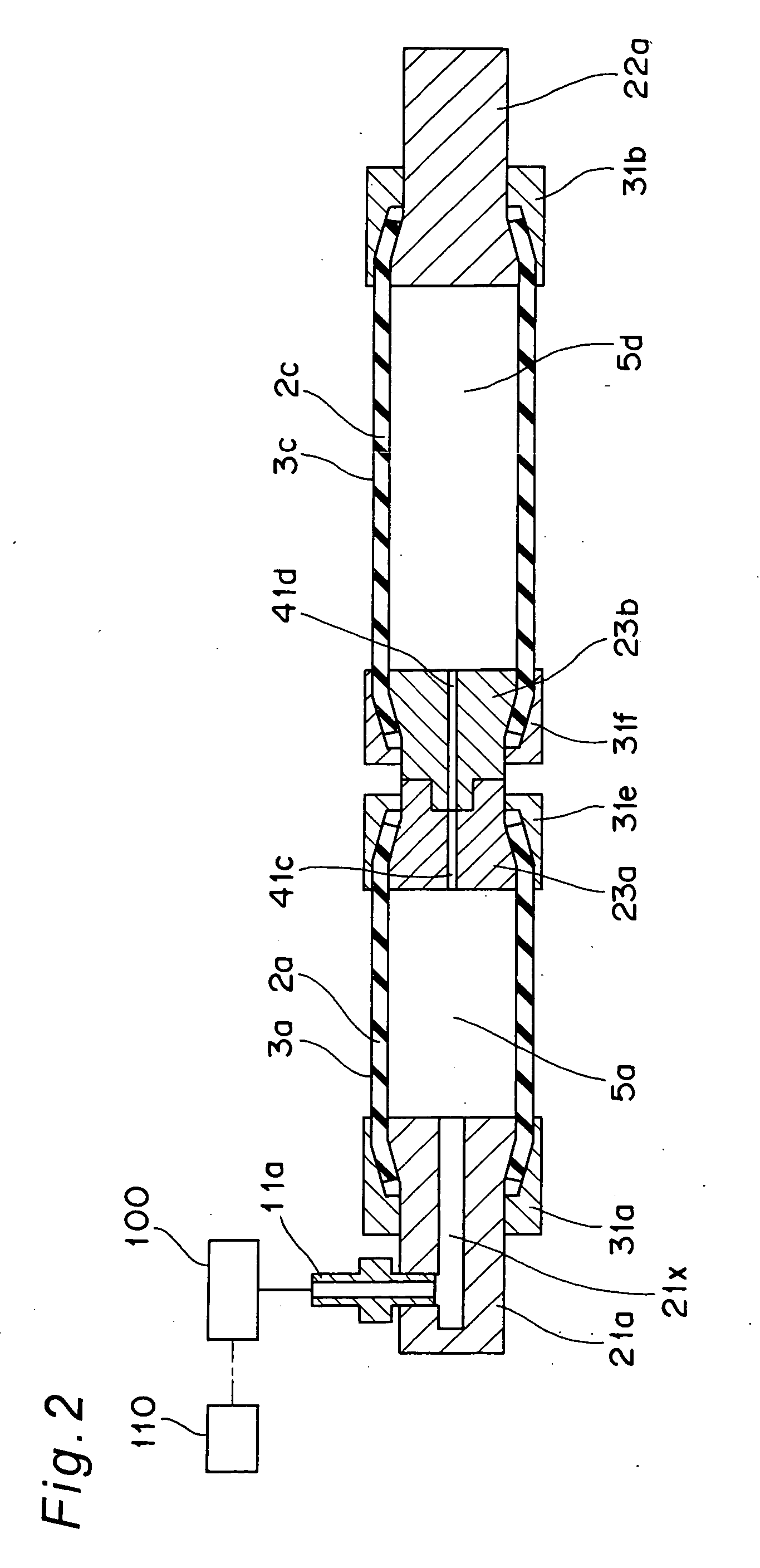 Compressible fluid pressure actuator