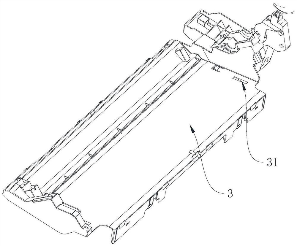 Handle and air conditioner indoor unit