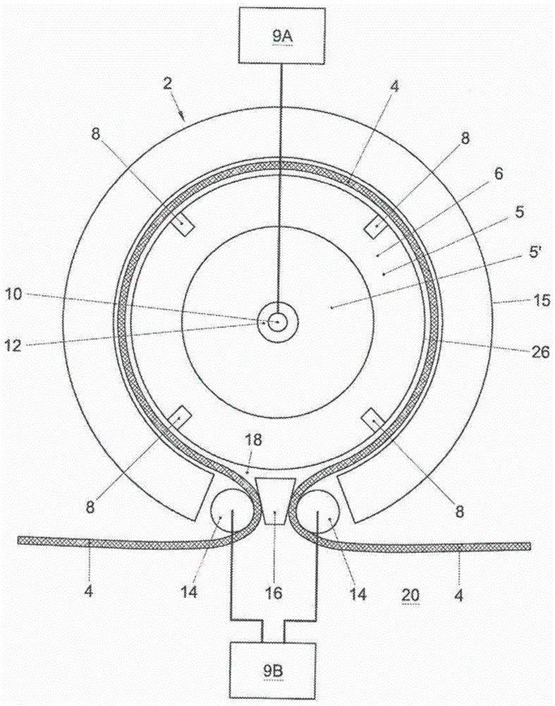 Method and apparatus for depositing atomic layers on substrate