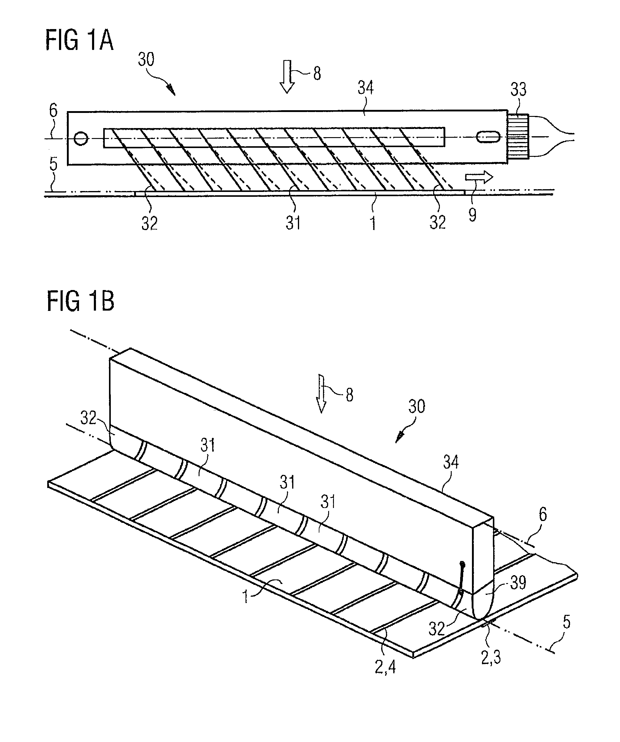 Probe for temporarily electrically contacting a solar cell