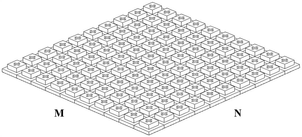 Three-dimensional broadband wave-absorbing metamaterial integrating multiple absorption mechanisms