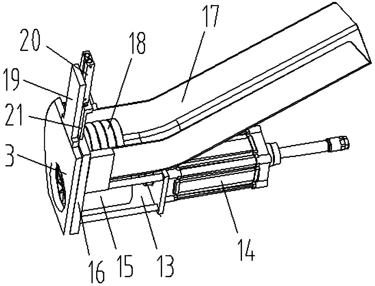 Automatic assembly machine for snap ring bearing fan blades of rotor