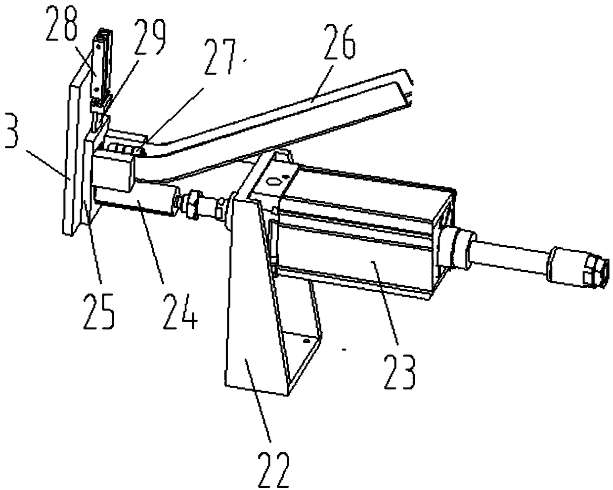 Automatic assembly machine for snap ring bearing fan blades of rotor