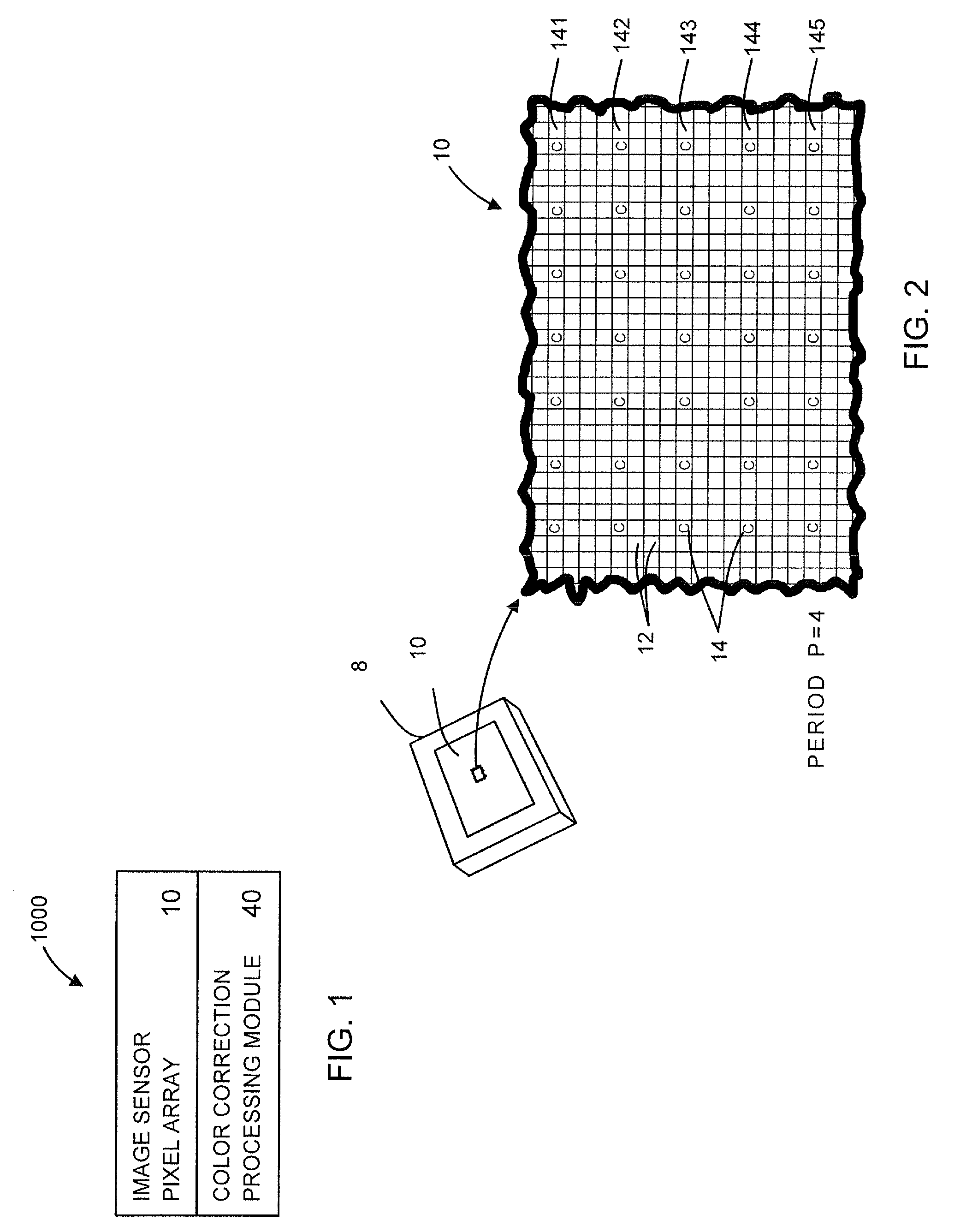 Imaging terminal having color correction