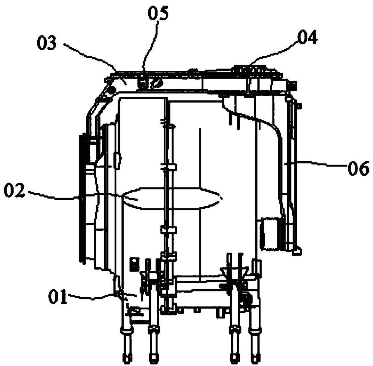 Washing machine with drying function