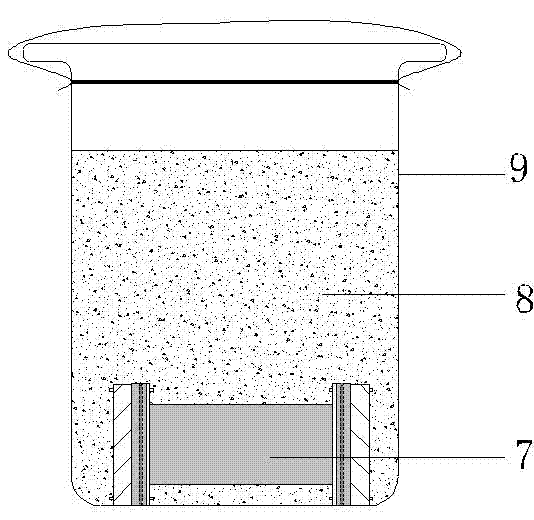 Device for measuring soil-water characteristic curve of unsaturated soil without lateral confinement conditions by using dialysis method