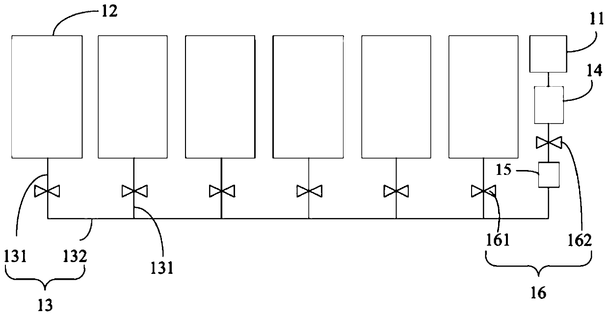 Air bag air inflating and air pumping device