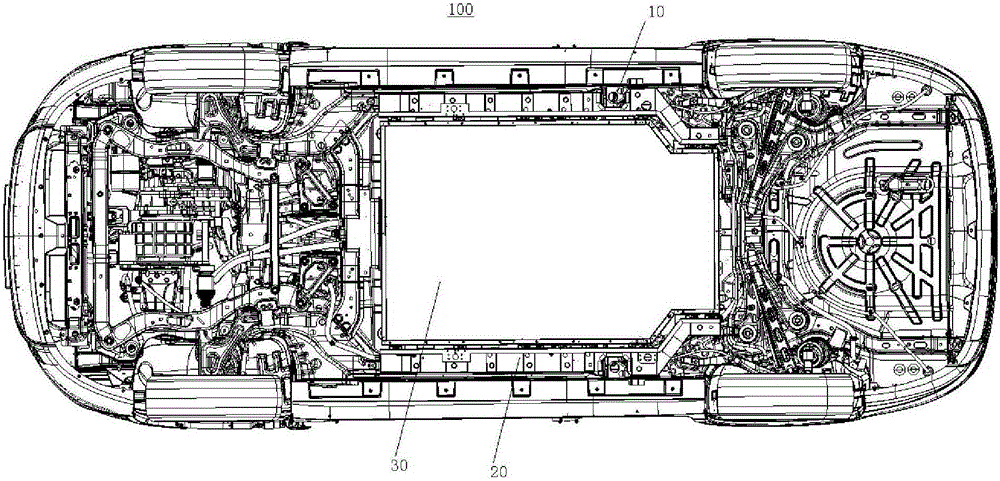 Power battery quickly changing equipment and vehicle provided with same