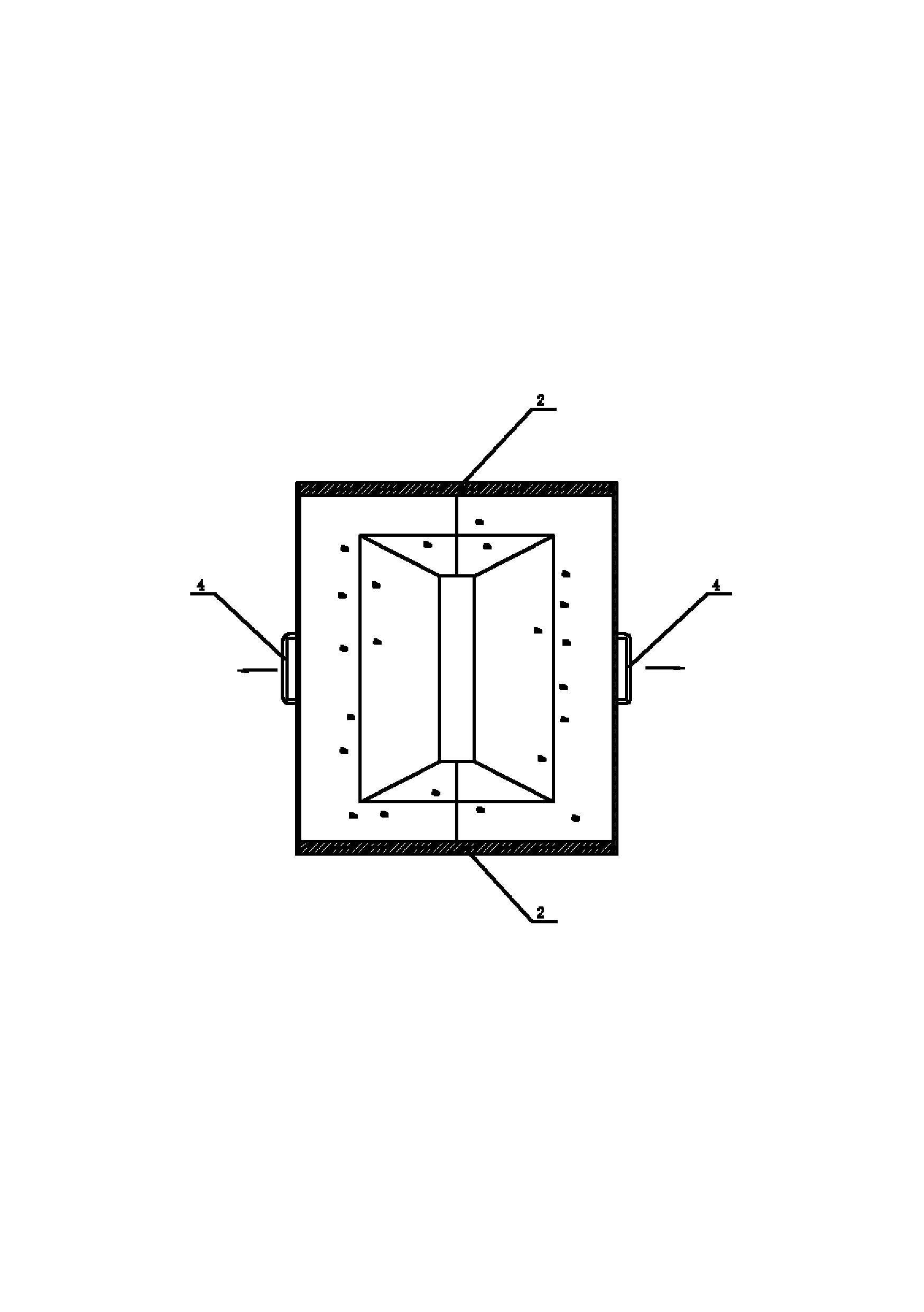 Improved ash-collecting device at furnace mouth of enamelling machine furnace