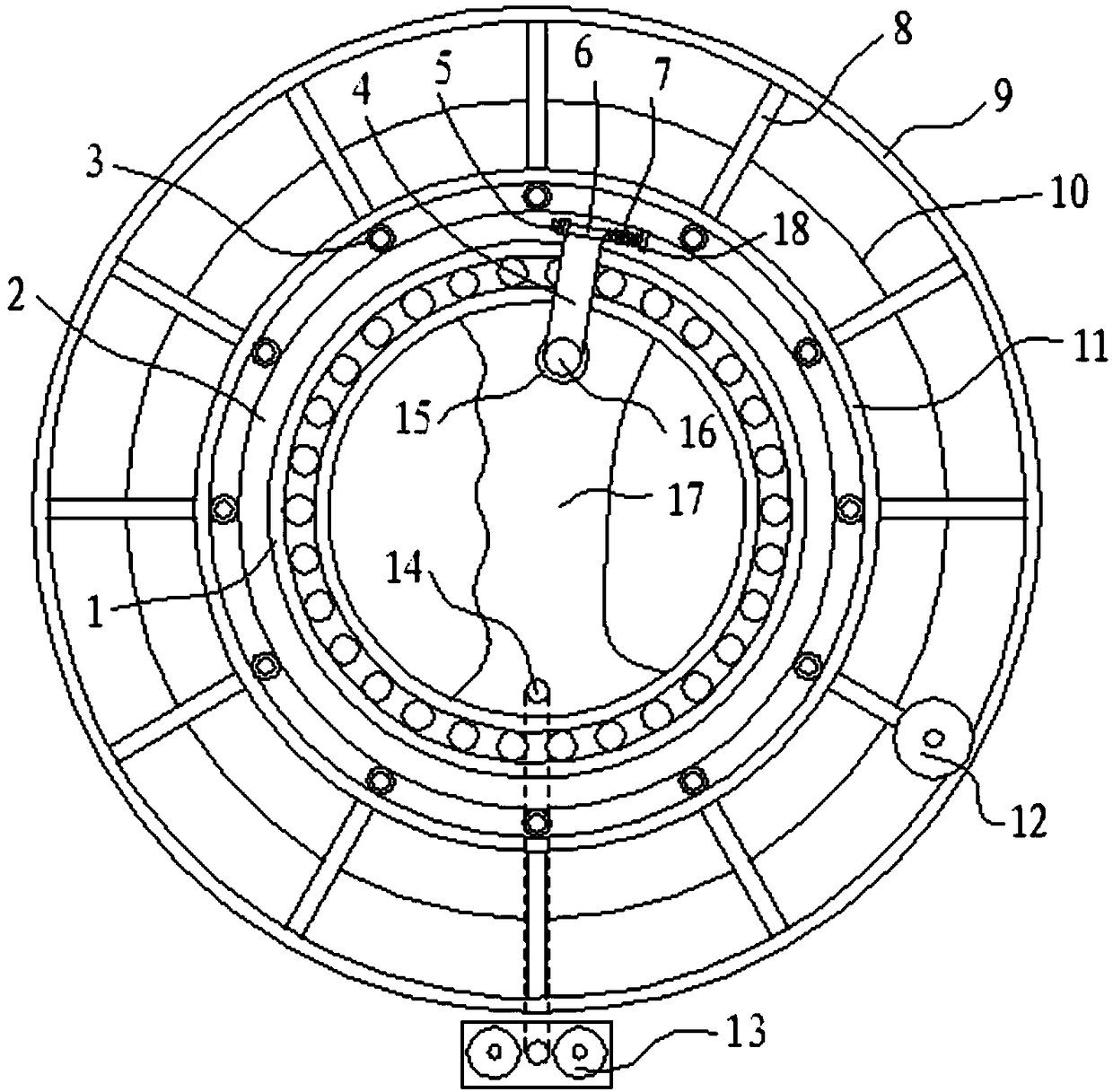 Portable tool for erecting and dismounting power transmission line grounding wire and using method thereof