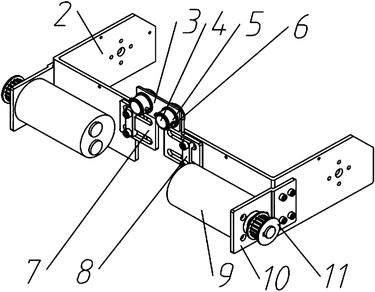 Bionic lower-limb external bone robot for auxiliary handling