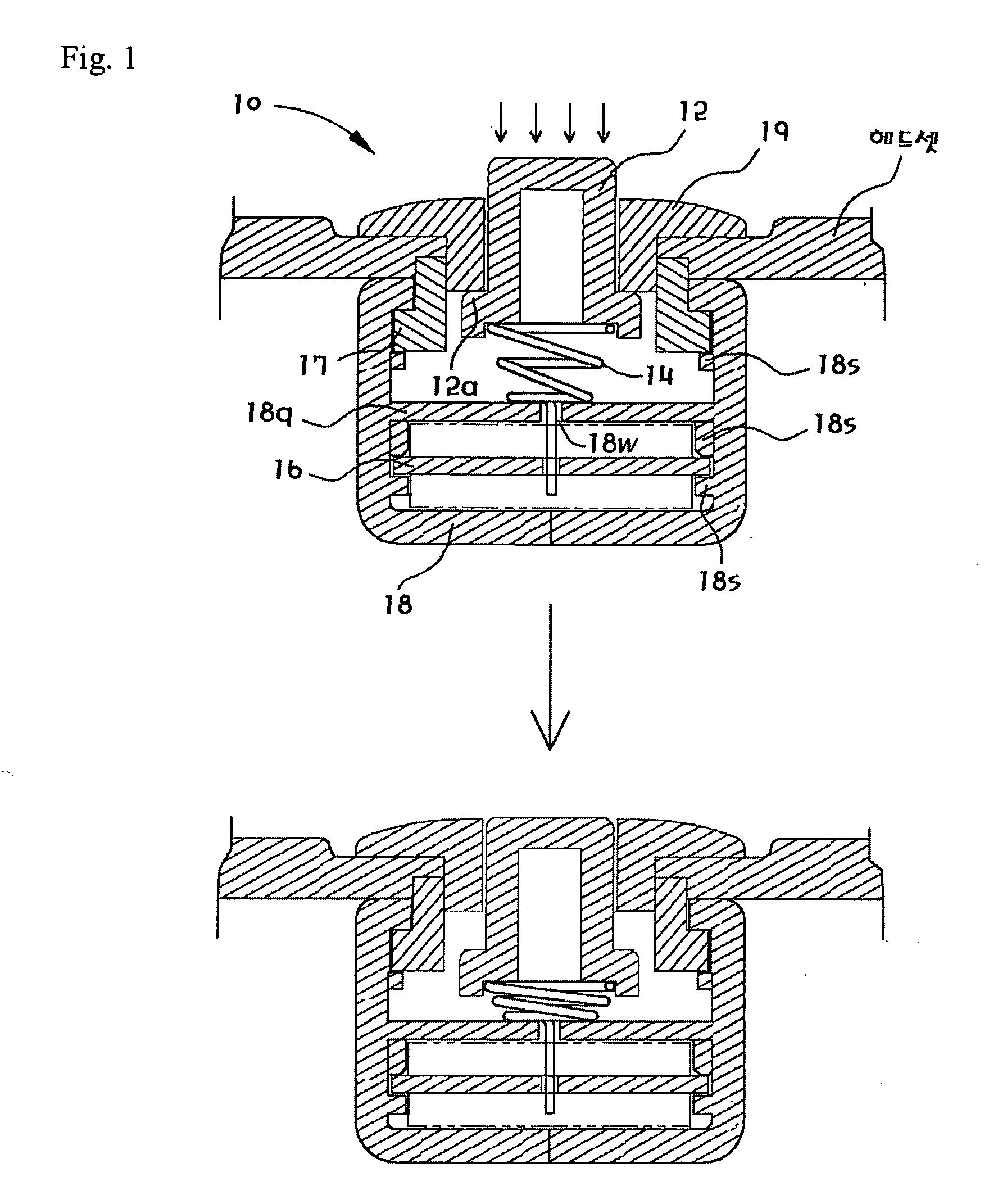 Active dry sensor module for measurement of bioelectricity