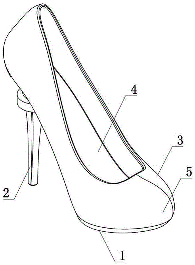 Self power supply magnetorheological liquid high-heeled shoes