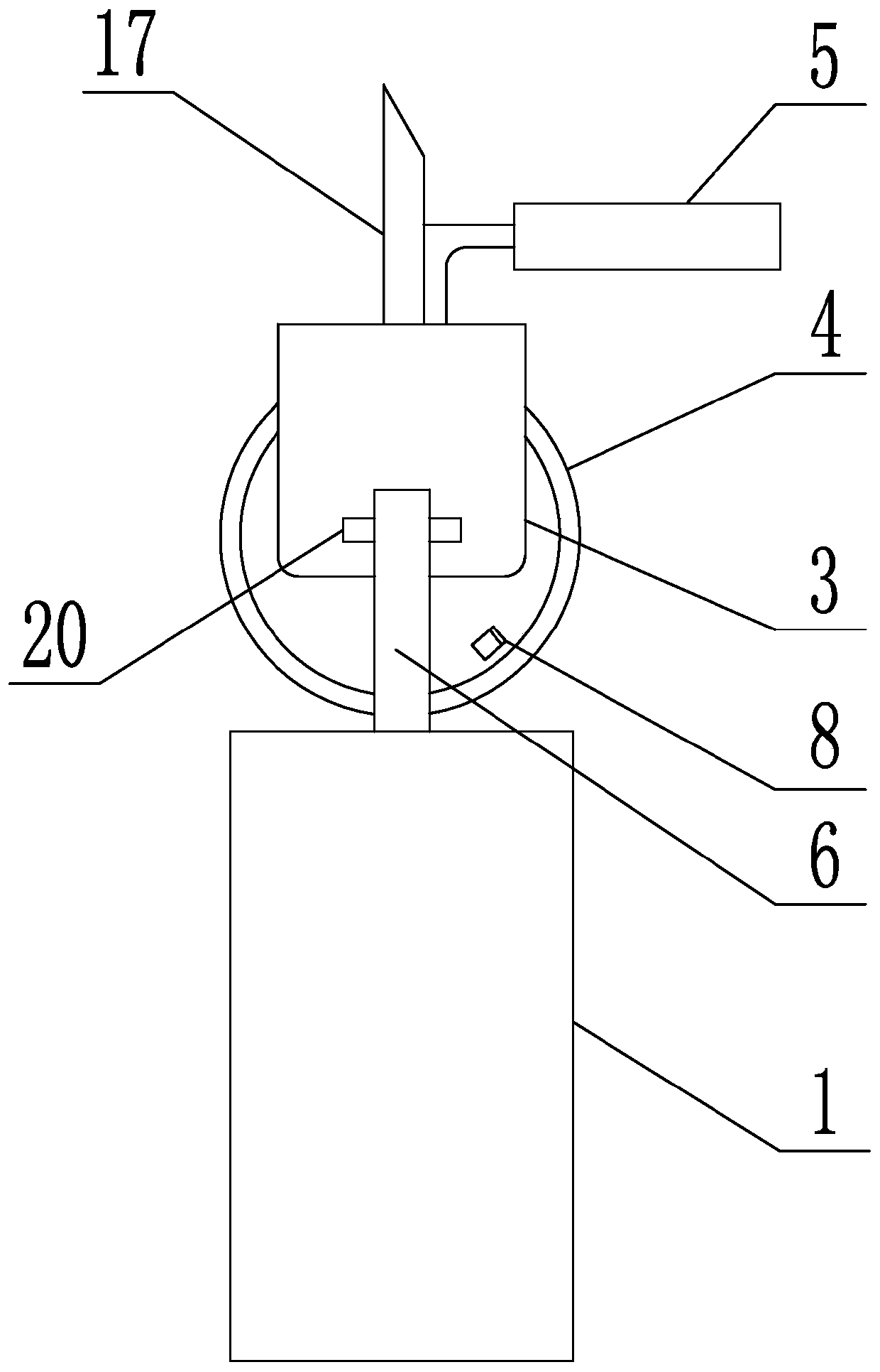 Flapping pore-dredging device for biomass granulator